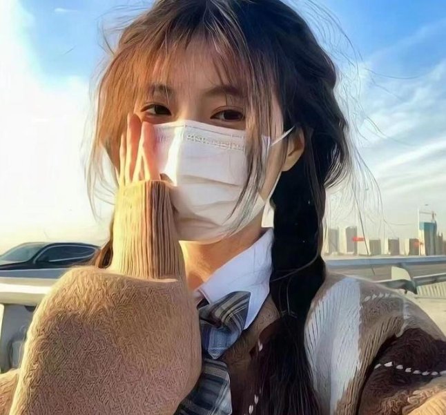 火车上的女士